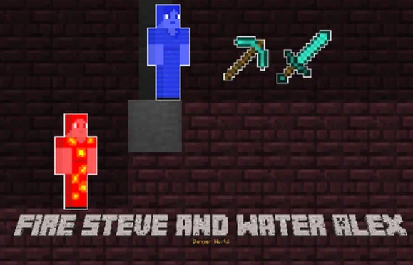Gra Ogień Steve i woda Alex  w Internecie