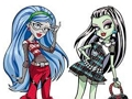 Gra Kolorowanka dla Monster High  w Internecie