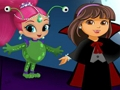 Gra Nick jr. Parada przebieranek na Halloween  w Internecie