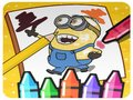 Gra Kolorowanki Minionki  w Internecie