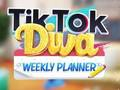 Gra TikTok Diva Planer tygodniowy  w Internecie