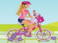Gra BARBIE jedzie na rowerze  w Internecie
