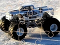 Gra Zimowe puzzle Monster Truck  w Internecie