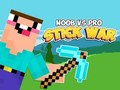 Gra Noob vs Pro Stick Wojna  w Internecie