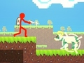 Gra Czerwony Stickman kontra szkoła potworów 2  w Internecie