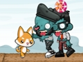 Gra Pies kontra zombie  w Internecie