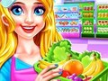 Gra Sprzątanie dziewczyny z supermarketu  w Internecie