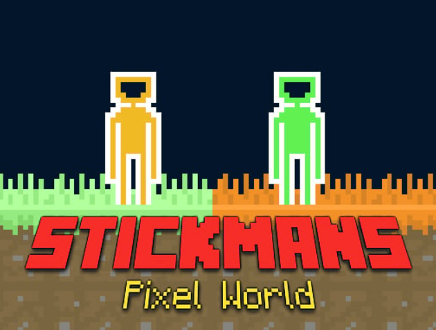 Gra Stickmans Pixel World w Internecie