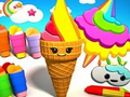 Gra Kolorowanka: Lody  w Internecie