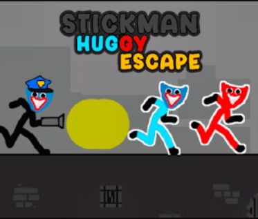 Gra Stickman Huggy Ucieczka  w Internecie