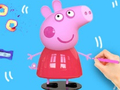 Gra Kolorowanka: Świnka Peppa  w Internecie