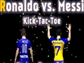 Gra Messi kontra Ronaldo Kick Tac Toe  w Internecie