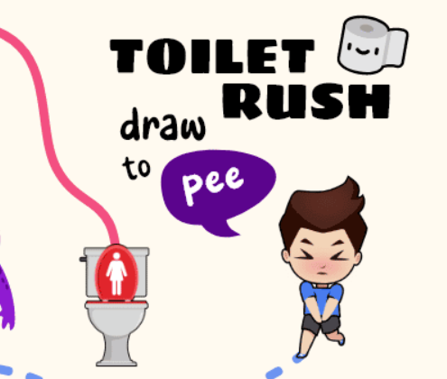 Gra Gorączka w toalecie: Draw To Pee  w Internecie