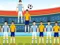 Gra Brazylia Argentyna  w Internecie