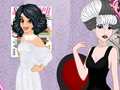 Gra Jasmine w magazynie o modzie  w Internecie