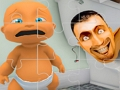 Gra Puzzle toaletowe Skibidi  w Internecie