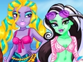 Gra Impreza na plaży Monster High  w Internecie