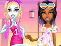 Gra Letnie wakacje Monster Girls  w Internecie