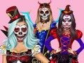 Gra Wizażystka na Halloween  w Internecie