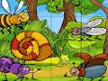 Gra Puzzle z obrazkami owadów  w Internecie