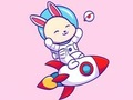Gra Kolorowanka: Astronauta-Królik  w Internecie