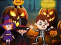 Gra Pomóż dzieciom Halloween  w Internecie