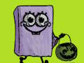 Gra Kolorowanka SpongeBob na Halloween  w Internecie