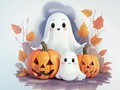 Gra Kolorowanka: Duchy Halloween  w Internecie