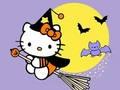 Gra Kolorowanka: Kitty Halloween  w Internecie