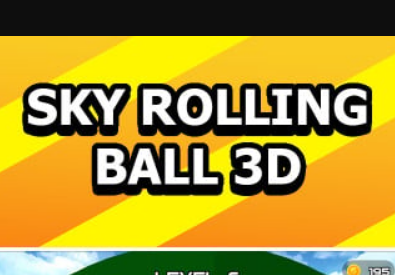 Gra Sky Stunts Tocząca się piłka 3D  w Internecie
