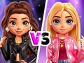 Gra Czarny kontra różowy styl Lovie Chic  w Internecie