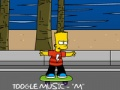 Gra Skateboarding Bart Simpson  w Internecie