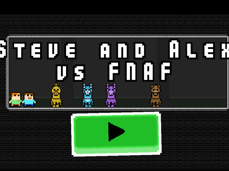 Gra Steve i Alex kontra Fnaf  w Internecie