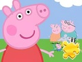 Gra Układanka: Peppa z rodziną  w Internecie