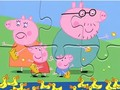Gra Układanka: Kaczki karmiące Świnkę Peppę  w Internecie
