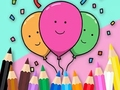 Gra Kolorowanka: Świętuj-Balony  w Internecie