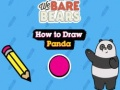 Gra We Bare Bears Jak narysować Pandę  w Internecie