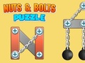 Gra Puzzle z nakrętkami i śrubami  w Internecie