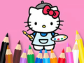 Gra Kolorowanka: Malowanie Hello Kitty  w Internecie