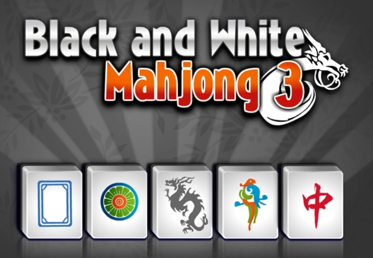 Gra Czarno-biały Mahjong 3  w Internecie