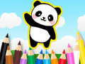Gra Kolorowanka: Słodka Panda  w Internecie