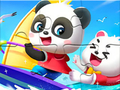Gra Układanka: Żeglująca Mała Panda  w Internecie