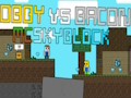 Gra Obby kontra Bacon: MCSkyblock  w Internecie