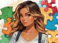 Gra Przesuwane puzzle anime  w Internecie
