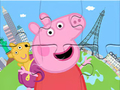 Gra Puzzle: Podróż Peppy  w Internecie