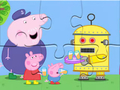Gra Układanka: Robot Peppa  w Internecie