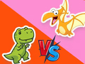Gra Quiz dla dzieci: Przygoda z dinozaurem  w Internecie