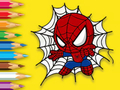 Gra Kolorowanka: Mały Spiderman  w Internecie