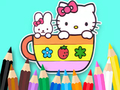 Gra Kolorowanka: Kubek Kitty  w Internecie