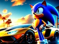 Gra Sonic Run dla Lamborghini  w Internecie